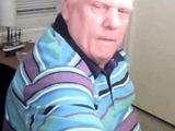 grandpa cum on cam