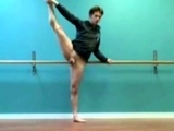 Male ballet practice (without tights!)