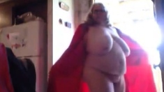 Sexy BBW Granny Showing Off