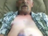 Hot mature man unloading