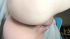 Skinny Blonde Teen Anal amp Vaginal Toys DP