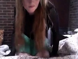 Blonde webcam masturbation