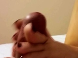 Girl Footjob With Cumshot