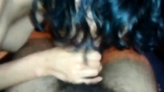 Brunette Cum In Mouth