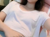 Beauty small tit amateur teen masturbating her shaved pussy