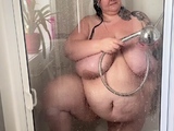 Dildo solo 49 years BBW housewife with big boobs