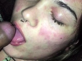 amateur blowjob cumshot finish in her mouth