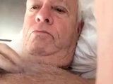 Grandpa Stroking on Cam