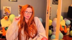 Amateur RedHead Sex Show on WebCam iveCamGirls