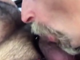 Truck Stop Cock Sucking with a Daddy Bear