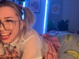 Amateur Blonde Teen Plays Solo with Toy Webcam Porn