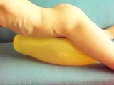 Twink Humps Yellow Balloon to Cum