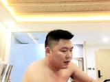 Amateur gay Asian boy jerking off