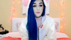 Emo Teen Becka Solo Webcam Masturbation Porn
