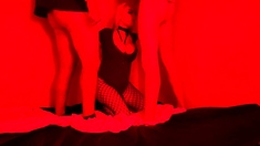 Blowjob Threesome Babes Swallow Jizz