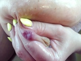 Amateur blondie solo anal masturbation