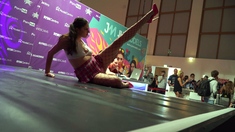 Slutty amateur brunette babe public flashing and fucking