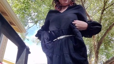 Real amateur couple outdoor ass fuck and anal creampie in hd