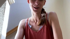 Amateur teen porsha solo action