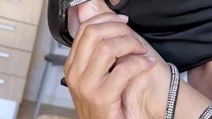 Black Amateur Explore Hot Foot Fetish