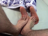 Playing Footsie With My Twink Emo Bestie
