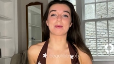 Amateur Teen georgeus brunette 2