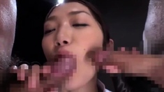 Amateur Asian College Teen Gives Blowjob