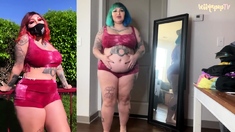 BBW Outgrown Clothes from Skinny Era (w/ Comparison