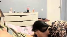 Amateur MILF blowjob cumshot