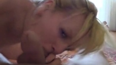 Girl Loves Swallowing