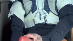 Ftm Gay Hockey Player Jerks Off!