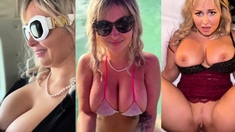 Blonde With Natural Big Boobs Loves Putting A Toy In Her