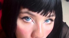 Huge Japan blowjob and handjob POV orgy with a cumshot