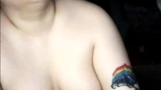 Amateur Redhead Masturbates Then Gives A Blowjob