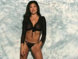 Fifi shows some nice skin and lovely ass while she's posing in a shoot