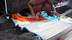 Outdoor Voyeur Beach Fucking