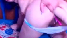 Fucking Machine For Her Loose Asshole