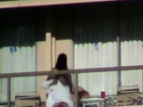 HOTEL BALCONY FUCK!!!!