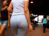 see through ass leggings culona