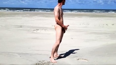 Danish Beach Wank - Denis Matern