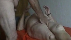 Masturbating Granny